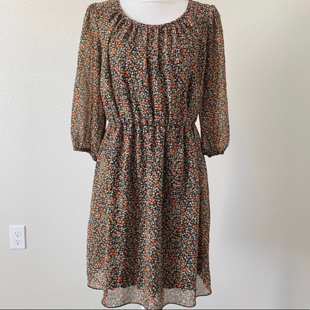 Floral Enfocus Dress